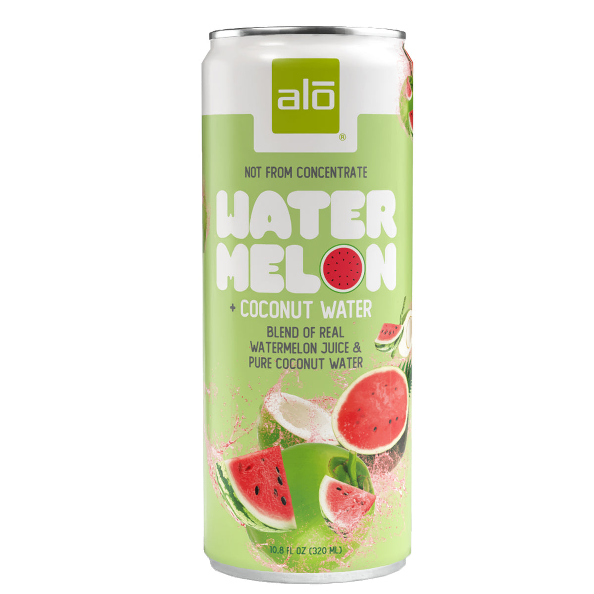 Watermelon + Pure Coconut Water/100% Juice/12 pack of 10.8 FL OZ slim – The  ALO Store