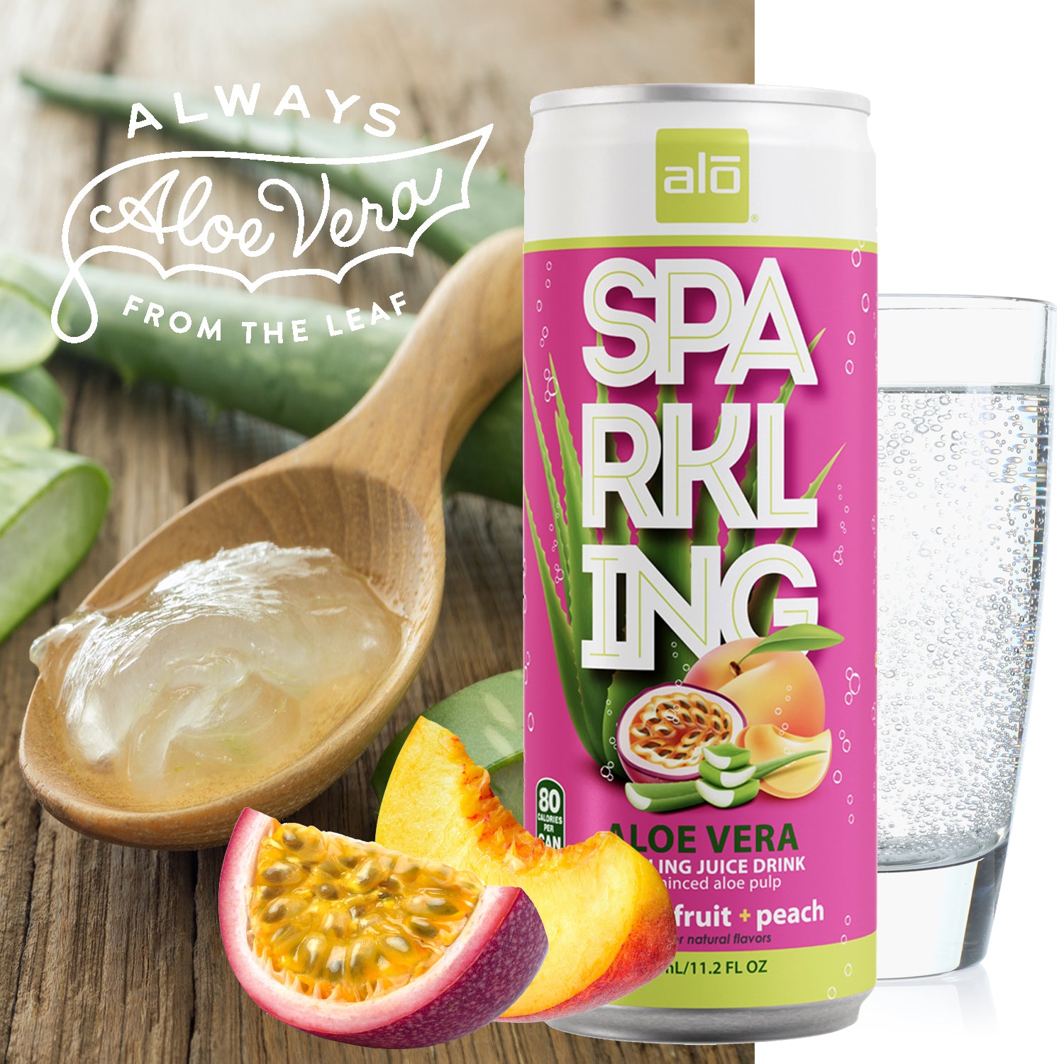 ALO Sparkling 3-Flavor Variety Pack, 12 pack of 330ml cans - 4 of