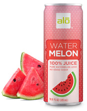 Load image into Gallery viewer, Watermelon Juice/100% Juice/12 pack of 10.8 FL OZ slim cans